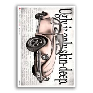 VEHICLES-0091. Papel de Arroz vehículos para decoupage.