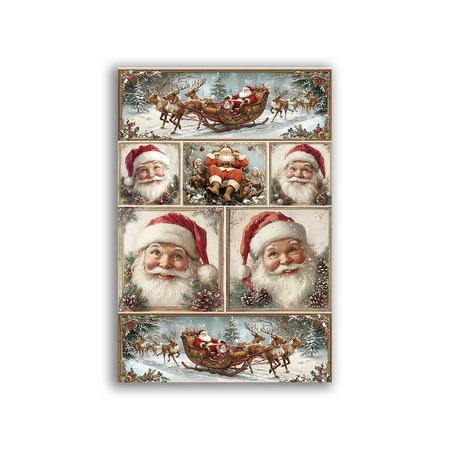 GF-NAVIDAD-021. Papel de arroz de gran tamaño