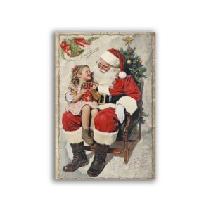 GF-NAVIDAD-023. Papel de arroz de gran tamaño