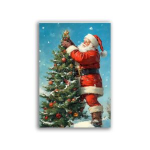 GF-NAVIDAD-024. Papel de arroz de gran tamaño
