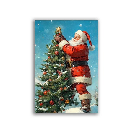 GF-NAVIDAD-024. Papel de arroz de gran tamaño