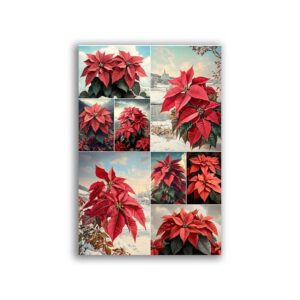 GF-NAVIDAD-037. Papel de arroz de gran tamaño