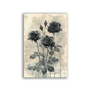 GF-FLORES-110. Papel de arroz de gran tamaño