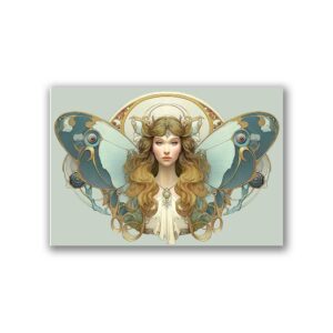 GF-ART NOUVEAU-055. Papel de arroz de gran tamaño