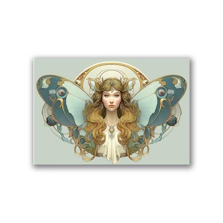 GF-ART NOUVEAU-055. Papel de arroz de gran tamaño