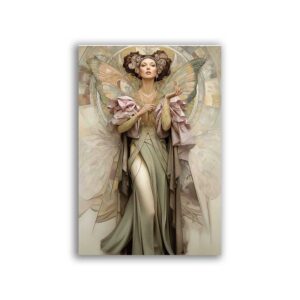 GF-ART NOUVEAU-057. Papel de arroz de gran tamaño