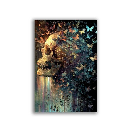 GF-CALAVERAS-043. Papel de arroz de gran tamaño