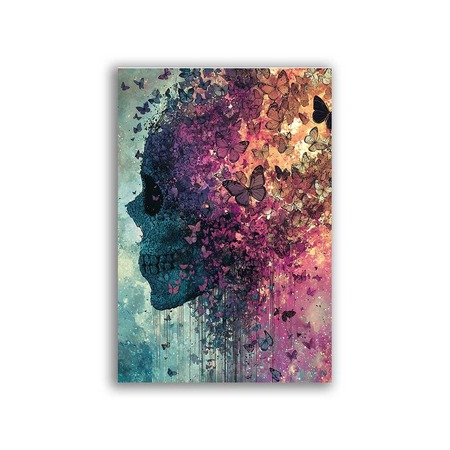 GF-CALAVERAS-044. Papel de arroz de gran tamaño