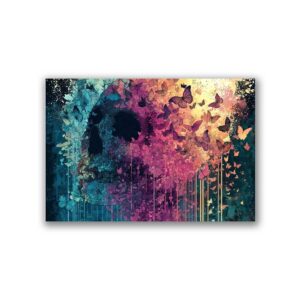 GF-CALAVERAS-045. Papel de arroz de gran tamaño