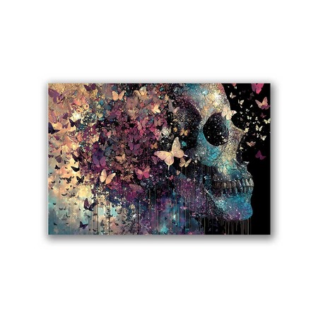 GF-CALAVERAS-046. Papel de arroz de gran tamaño