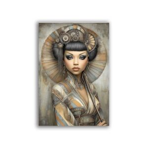 GF-STEAMPUNK-011. Papel de arroz de gran tamaño