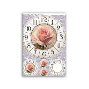 GF-RELOJES-049. Papel de arroz de gran tamaño