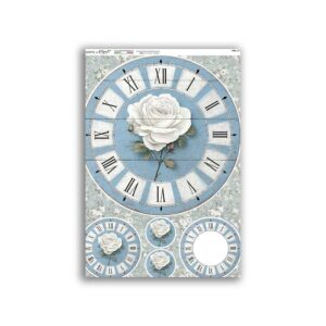 GF-RELOJES-050. Papel de arroz de gran tamaño