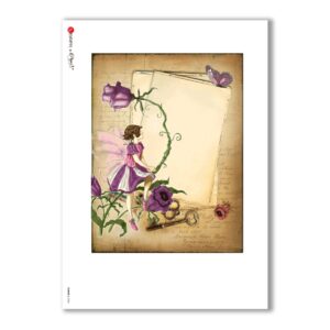 ALBUM-L-0068. Papel de Arroz album para decoupage.