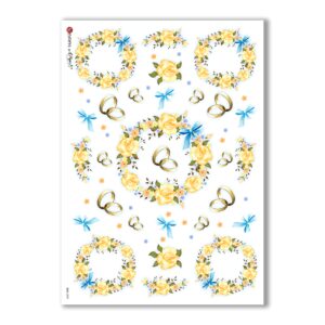 CULT-0039. Papel de Arroz sacras para decoupage.