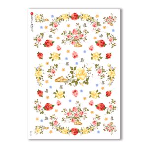 CULT-0040. Papel de Arroz sacras para decoupage.