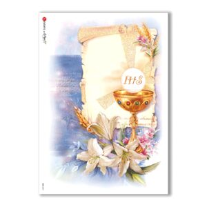 CULT-0041. Papel de Arroz sacras para decoupage.