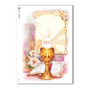CULT-0044. Papel de Arroz sacras para decoupage.