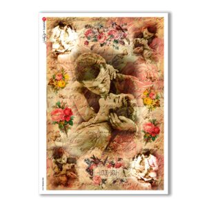 OLD-PHOTOS-0077. Papel de Arroz victoriano para decoupage.