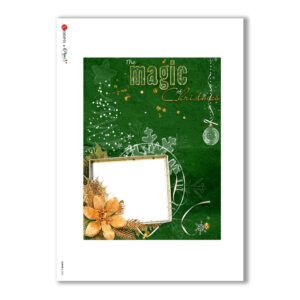 ALBUM-L-0082. Papel de Arroz album para decoupage.