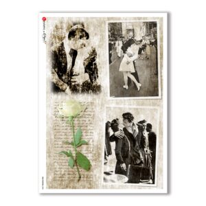 OLD-PHOTOS-0080. Papel de Arroz victoriano para decoupage.