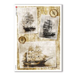 OLD-PHOTOS-0081. Papel de Arroz victoriano para decoupage.
