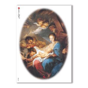 CULT-0067. Papel de Arroz sacras para decoupage.