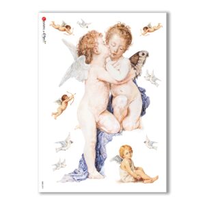 CULT-0070. Papel de Arroz sacras para decoupage.