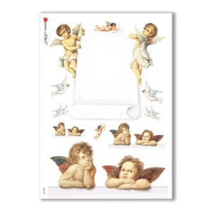 CULT-0071. Papel de Arroz sacras para decoupage.