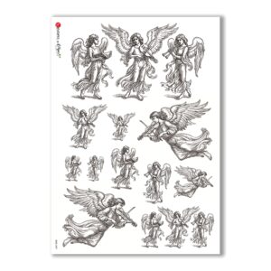 CULT-0087. Papel de Arroz sacras para decoupage.