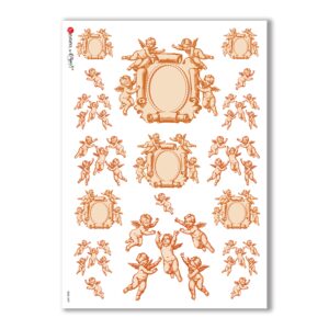 CULT-0089. Papel de Arroz sacras para decoupage.