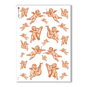 CULT-0091. Papel de Arroz sacras para decoupage.