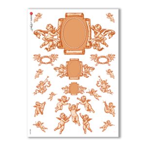 CULT-0092. Papel de Arroz sacras para decoupage.