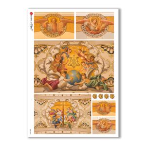 CULT-0096. Papel de Arroz sacras para decoupage.