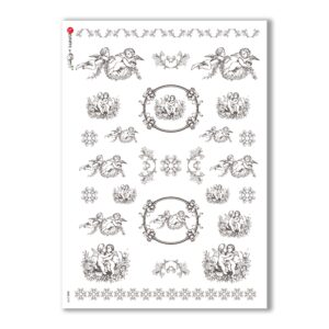 CULT-0109. Papel de Arroz sacras para decoupage.