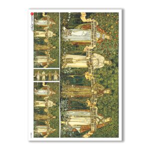 CULT-0110. Papel de Arroz sacras para decoupage.