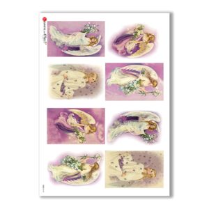 CULT-0118. Papel de Arroz sacras para decoupage.