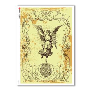 CULT-0121. Papel de Arroz sacras para decoupage.