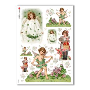 CULT-0127. Papel de Arroz sacras para decoupage.