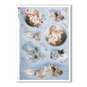 CULT-0132. Papel de Arroz sacras para decoupage.