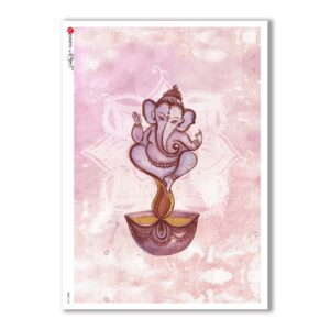 CULT-0134. Papel de Arroz sacras para decoupage.