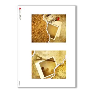 ALBUM-S-0006. Papel de Arroz álbum small para decoupage