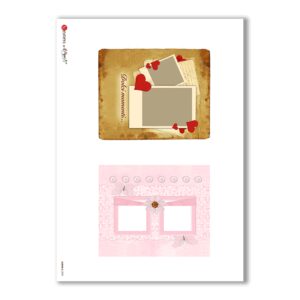 ALBUM-S-0032. Papel de Arroz álbum small para decoupage