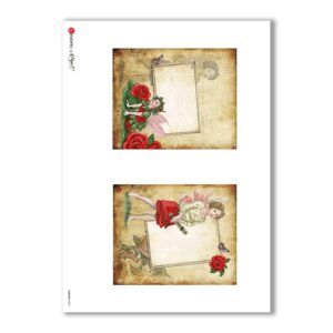 ALBUM-S-0033. Papel de Arroz álbum small para decoupage