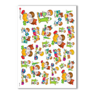 BABY-0005. Papel de Arroz niños para decoupage