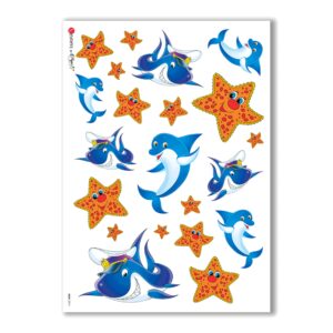BABY-0014. Papel de Arroz niños para decoupage