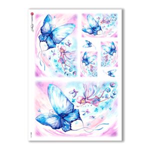 BABY-0016. Papel de Arroz niños para decoupage