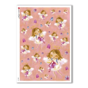 BABY-0024. Papel de Arroz niños para decoupage