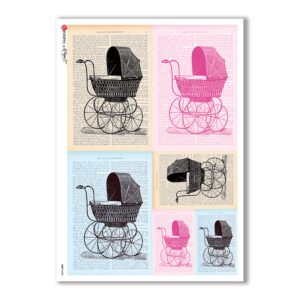 BABY-0030. Papel de Arroz niños para decoupage