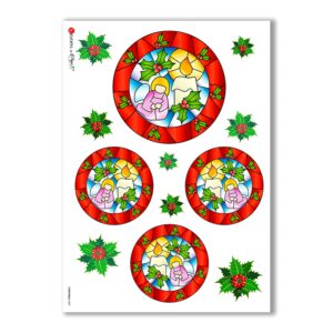 CHRISTMAS-0020. Papel de Arroz Navidad para decoupage.